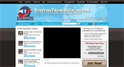 Desktop Screenshot of eventingtrainingonline.com